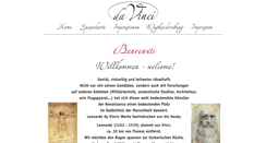 Desktop Screenshot of davinci-ristorante.de